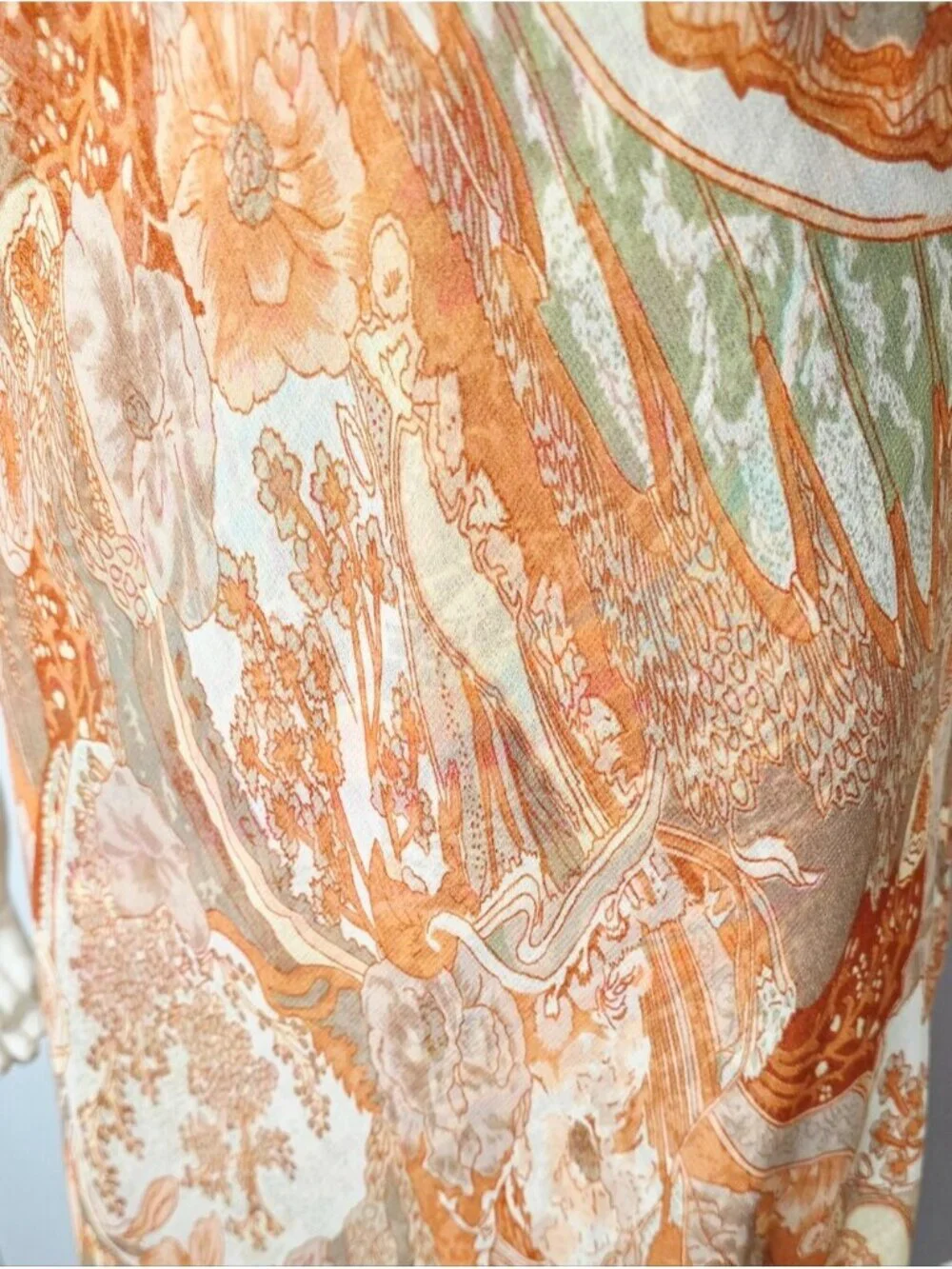 Tory Burch Reversible Bias-Cut Maxi Gown